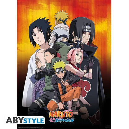 Naruto Shippuden - Set 2 Chibi-Poster - Ninjas (52x38)