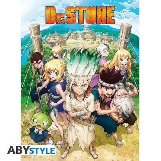 Dr. Stone - Poster "Gruppe" (52x38)