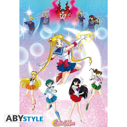 Sailor Moon - Poster "Moonlight power" (91,51)