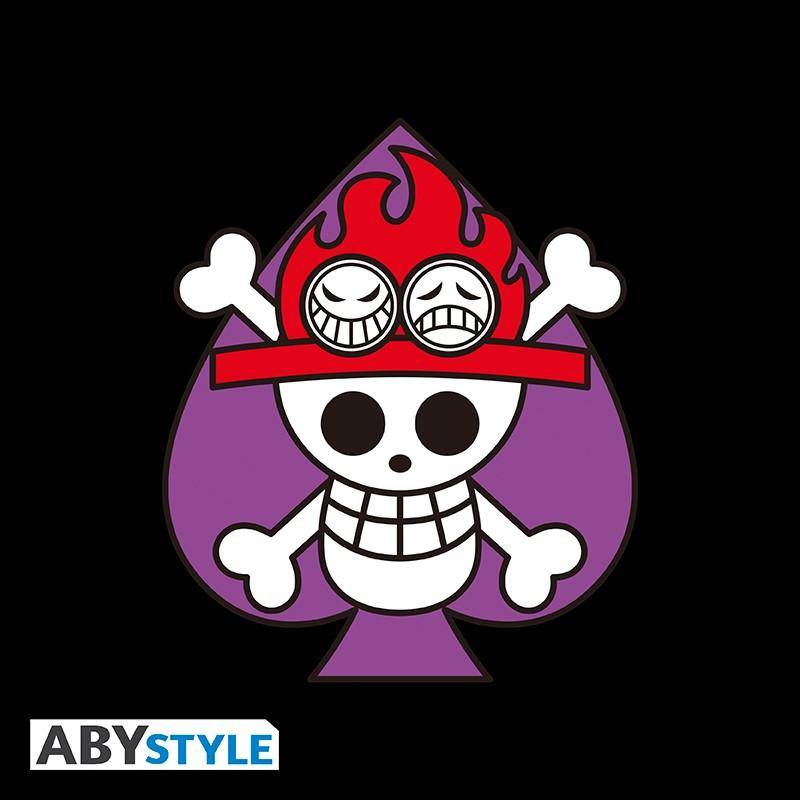 One Piece - Kappe - Schwarz - Ace's Skull