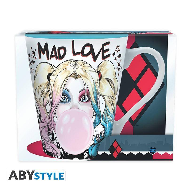 DC Comics - Becher - 250 ml - Harley Quinn Mad Love - Box