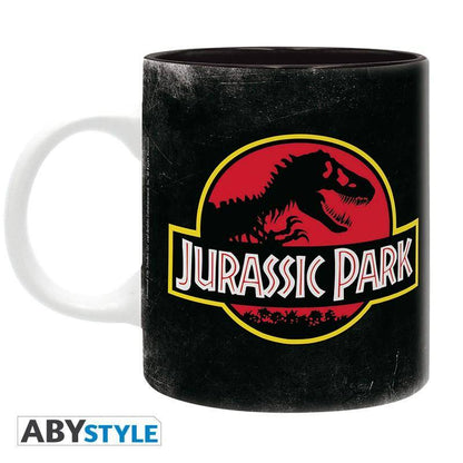 Jurassic Park- Becher - 320 ml – "T-Rex"- mit Box