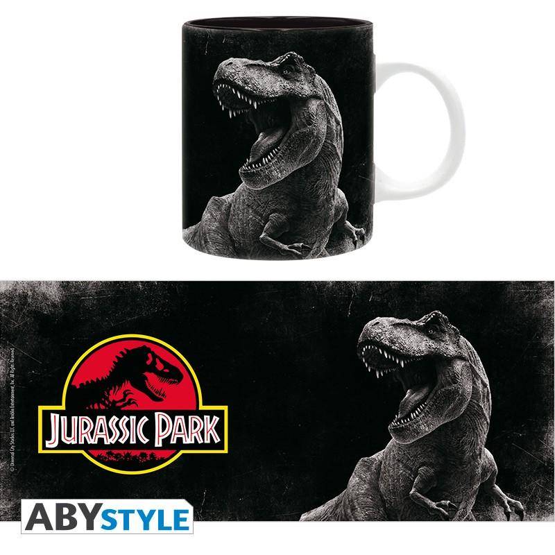 Jurassic Park- Becher - 320 ml – "T-Rex"- mit Box