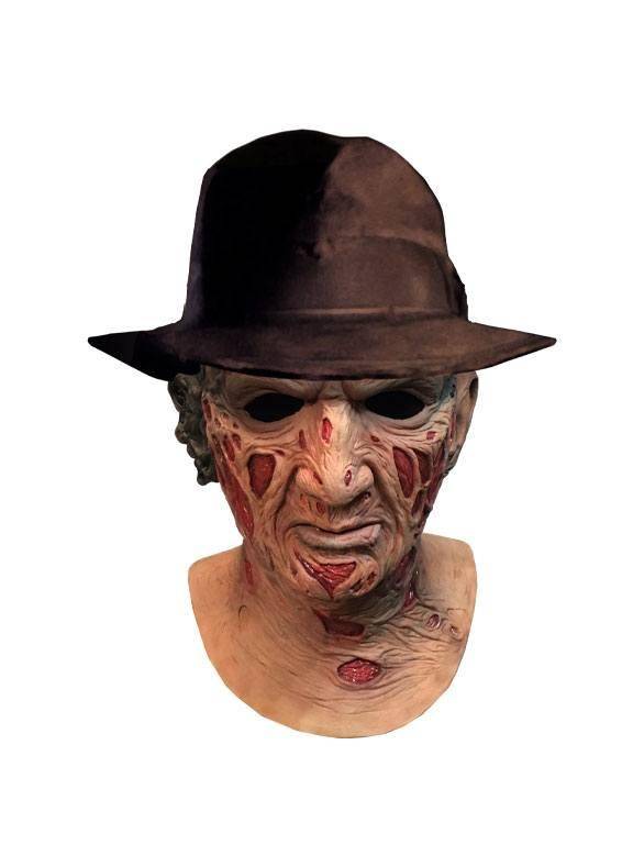 Nightmare - Mörderische Träume Deluxe Latex-Maske mit Hut Freddy Krueger