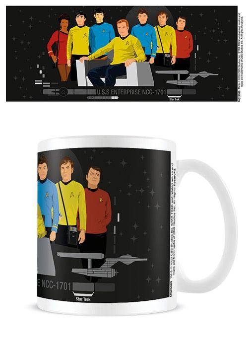 Star Trek Tasse Characters Illustration