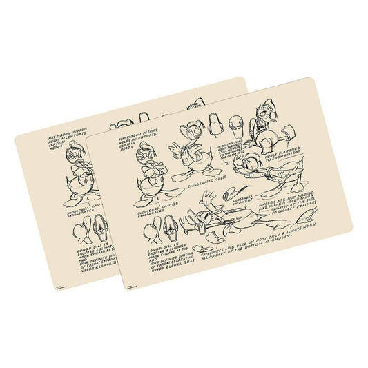 Donald Duck Platzdecken 2er-Pack Vintage
