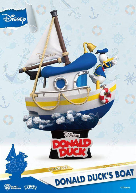 Disney Summer Series D-Stage PVC Diorama Donald Duck's Boot 15 cm
