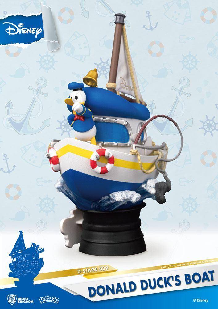 Disney Summer Series D-Stage PVC Diorama Donald Duck's Boot 15 cm