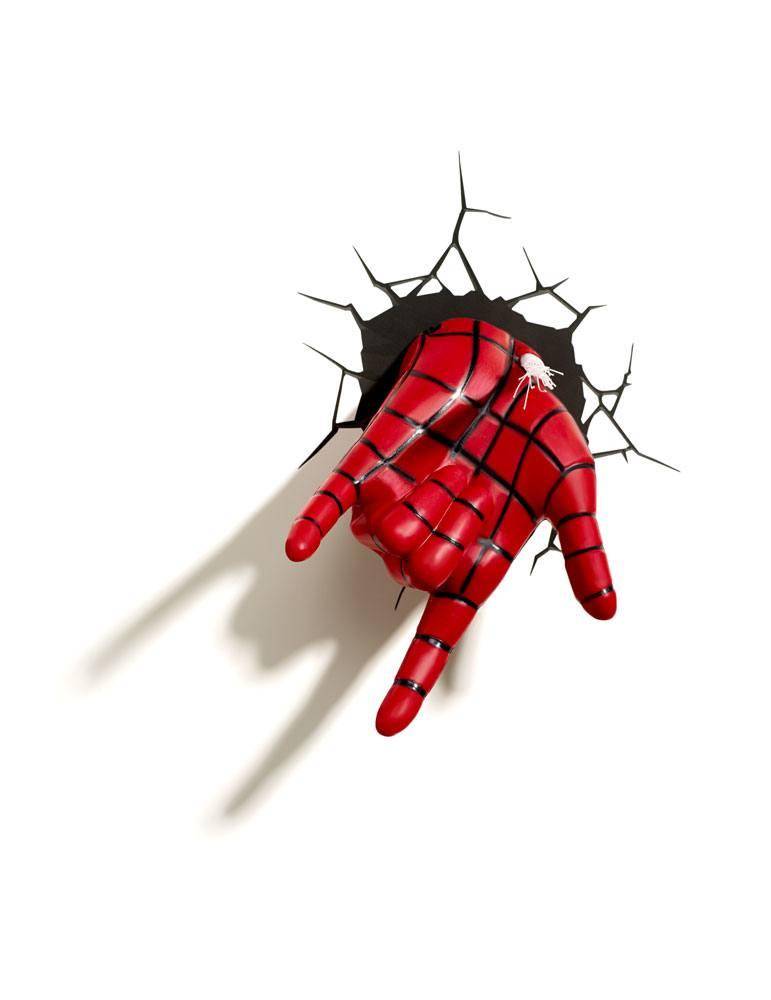 Ultimate Spider-Man 3D LED Leuchte Spider-Man Hand