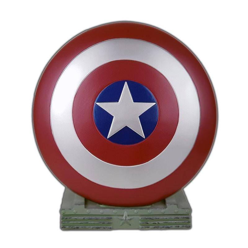 Marvel - Spardose Captain America Schild - 25 cm