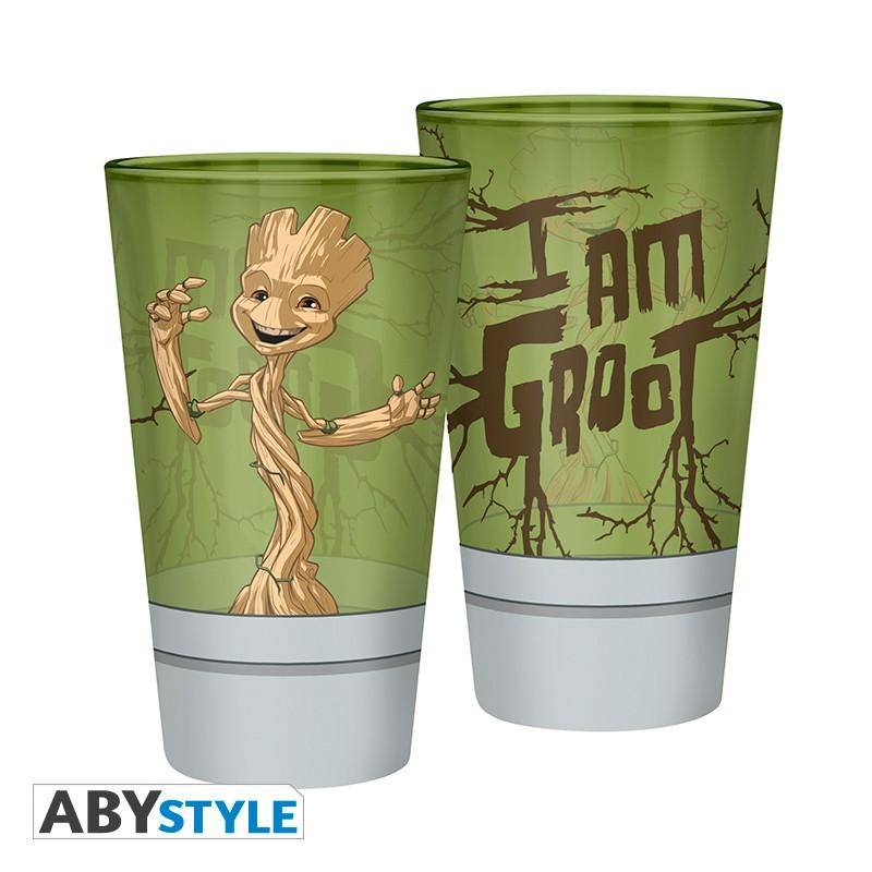 Marvel - Großes Glas - 400ml - Groot