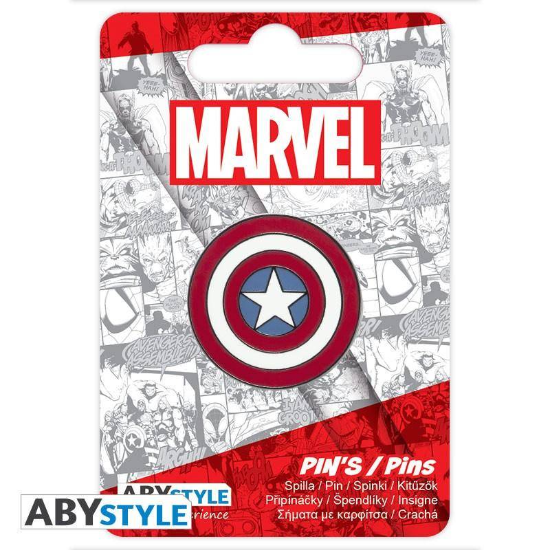 Marvel - Pin Schild Captain America