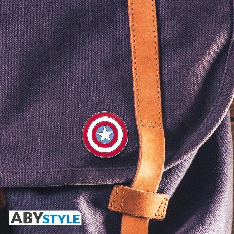 Marvel - Pin Schild Captain America