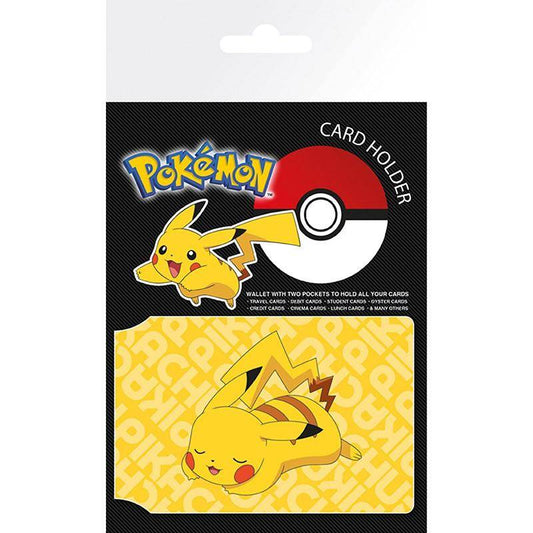 Pokémon - Kartenetui - Ruhendes Pikachu