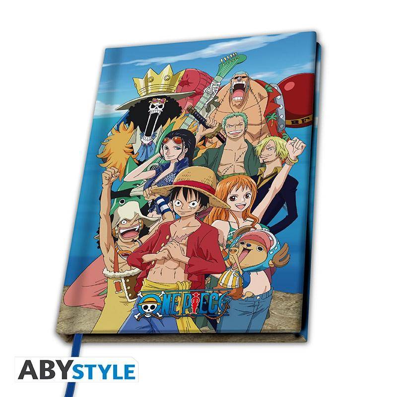 One Piece - A5 Notizbuch "Strohhut Crew"