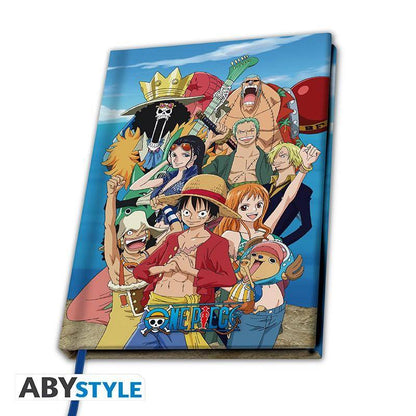 One Piece - A5 Notizbuch "Strohhut Crew"