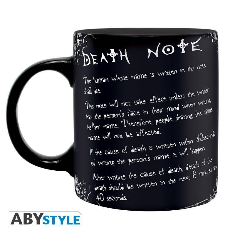 Death Note - Becher - 320 ml - L & Regeln