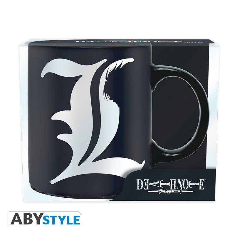 Death Note - Becher - 320 ml - L & Regeln