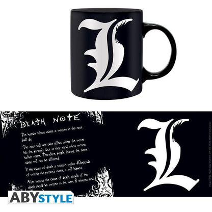 Death Note - Becher - 320 ml - L & Regeln