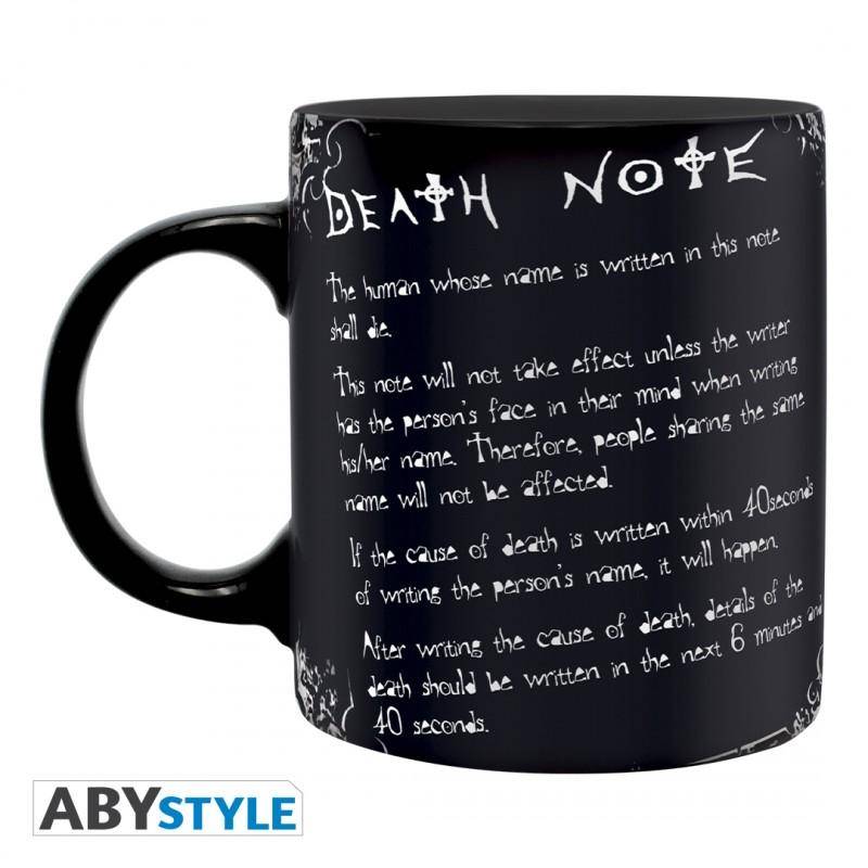 Death Note - Becher - 320 ml - L & Regeln