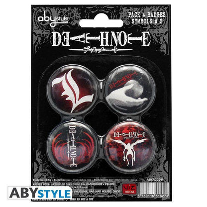 Death Note - Anstecker Set L & Ryuk