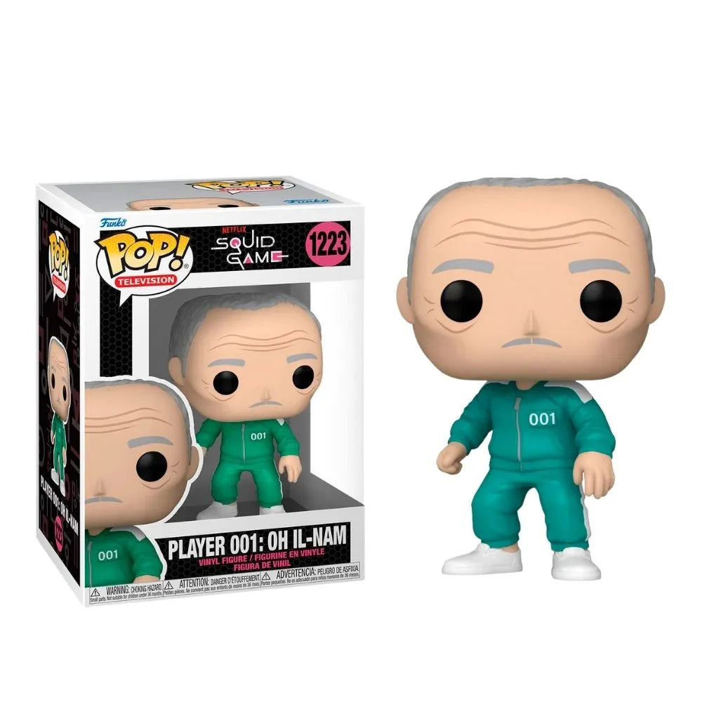 Squid Game - POP! Television Vinyl Figur Player 001: Oh Il Nam 9 cm - 1223