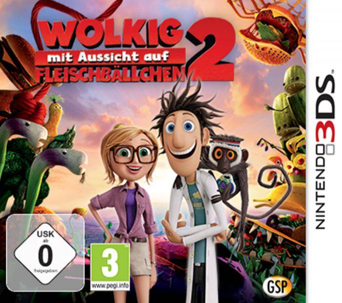 3DS - Wolkig Mit Aussicht Auf Fleischbällchen 2 (Gebraucht)
