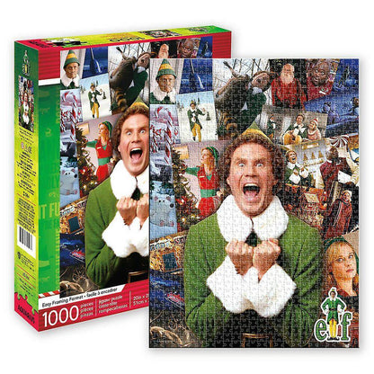 Buddy - Der Weihnachtself - Puzzle Collage (1000 Teile)