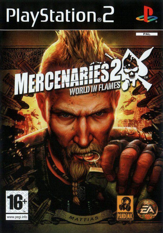 PS2 - Mercenaries 2 World In Flames (Gebraucht)