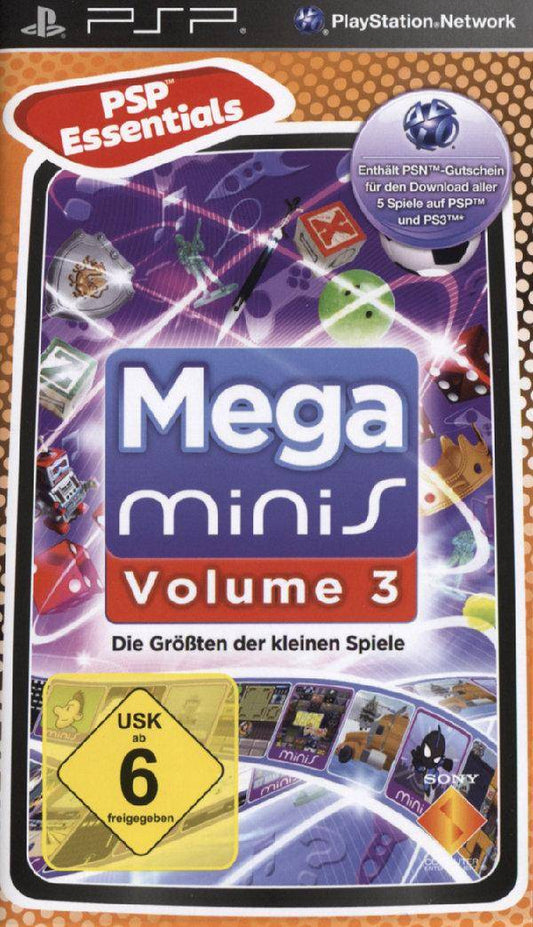 PSP - Mega Minis Volume 3 (Gebraucht)