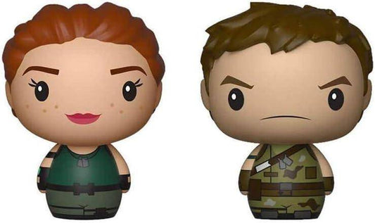 Fortnite - Pint Size Heroes Minifiguren Set Pathfinder & Highrise Assault Trooper - 6 cm