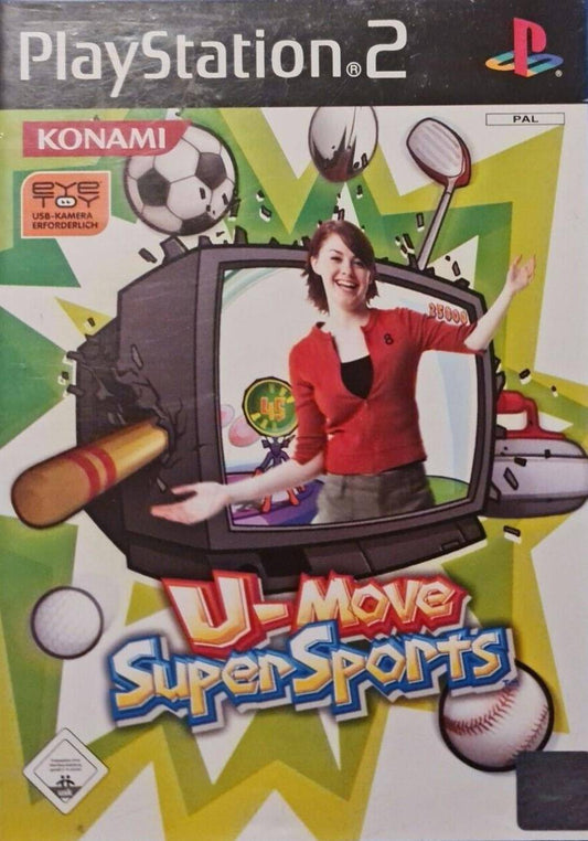 PS2 - U Move Super Sports (Gebraucht)
