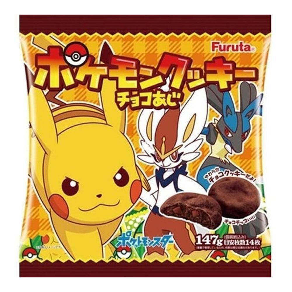 Furuta Pokemon Schoko Cookies, 147g