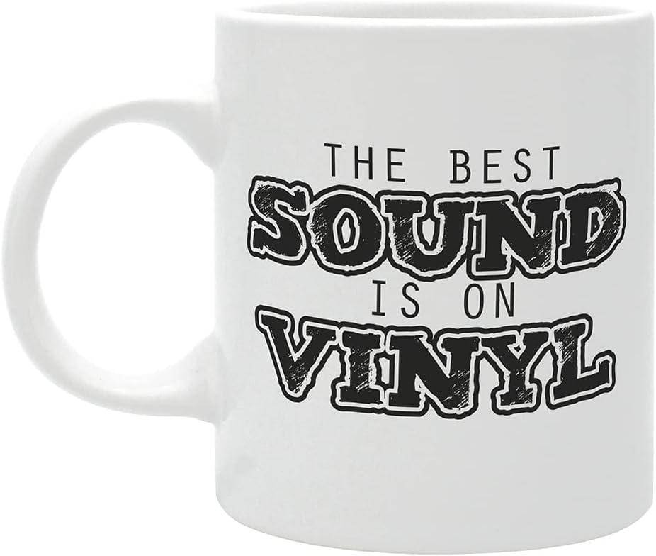 Happy Mix - Tasse Retro Musik Schalplatte - 320 ml