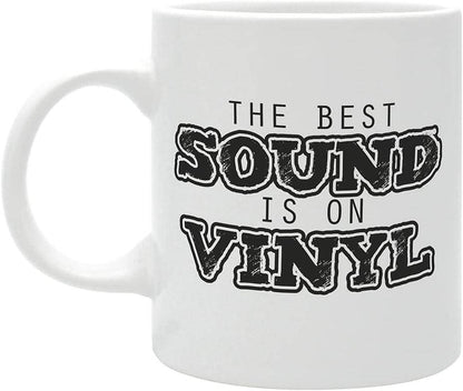 Happy Mix - Tasse Retro Musik Schalplatte - 320 ml