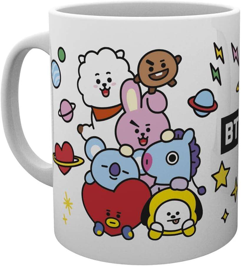 BT21 - Tasse Gestapelte Charaktere - 320 ml