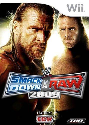 Wii - WWE Smack Down VS Raw 2009 Featuring ECW (Gebraucht)