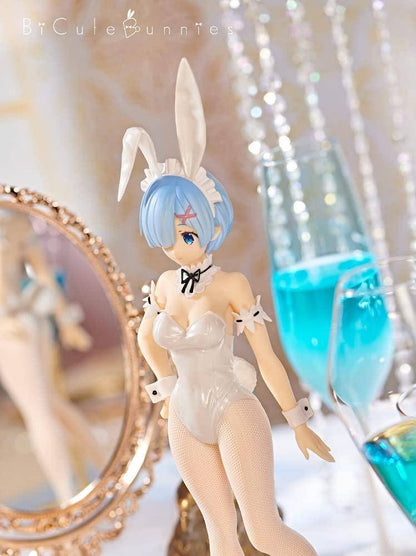 Re:Zero - BiCute Bunnies PVC Statue Rem (White Pearl) - 30 cm