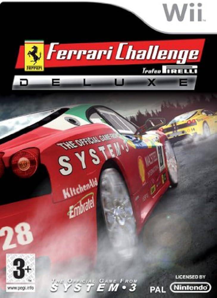 Wii - Ferrari Challenge Trofeo Pirelli Deluxe (Gebraucht)