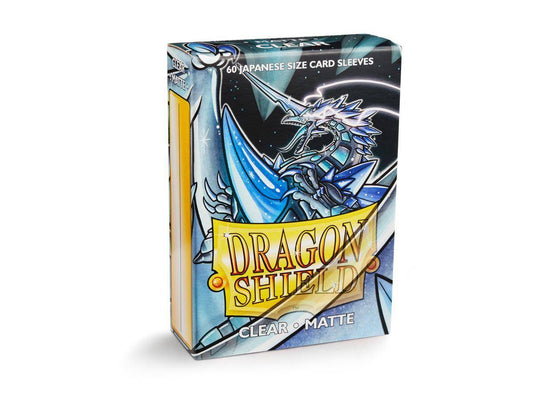 Dragon Shield - Kartenhüllen Klein Japanische Größe - Matt Transparent (60)
