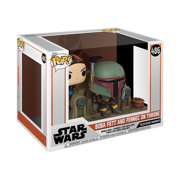 Star Wars: The Mandalorian - POP! Vinyl Figur Boba Fett & Fennec Shand - 486