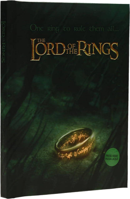 Der Herr der Ringe - Notizbuch mit Leuchtfunktion Ring - A5