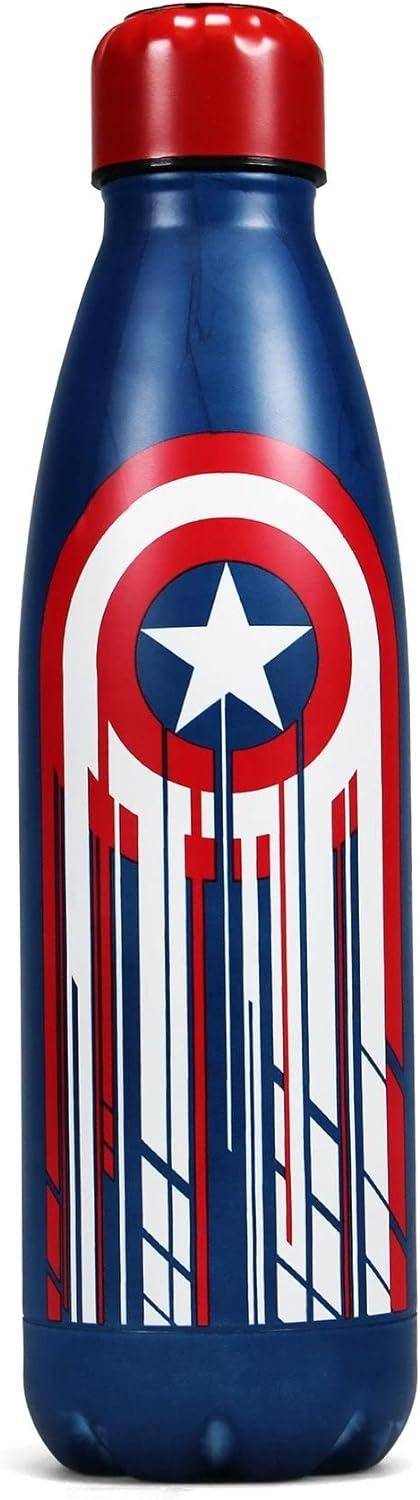 Marvel - Trinkflasche Captain America Historie - 500 ml