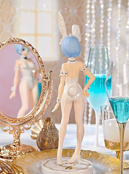 Re:Zero - BiCute Bunnies PVC Statue Rem (White Pearl) - 30 cm