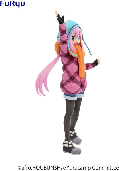 Laid-Back Camp - PVC Statue Nadeshiko Kagamihara - 17 cm