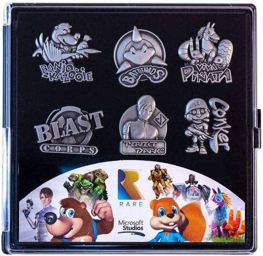 Rare - Metall Pin Set Spieleklassiker - Limited Edition