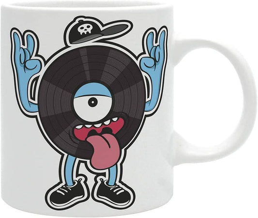 Happy Mix - Tasse Retro Musik Schalplatte - 320 ml