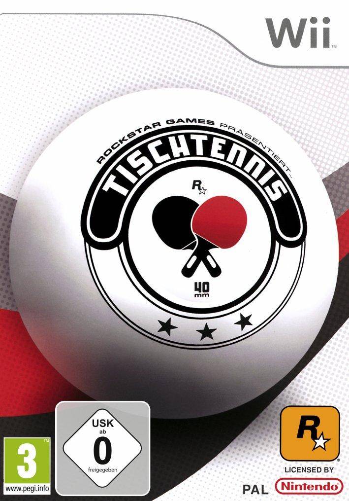 Wii - Rockstar Games Tischtennis (Gebraucht)