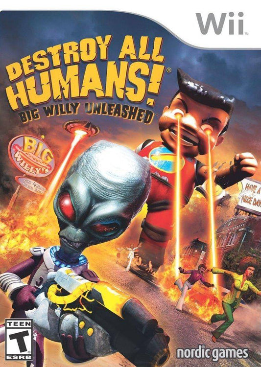 Wii - Destroy All Humans! Big Willy Entfesselt (Gebraucht)