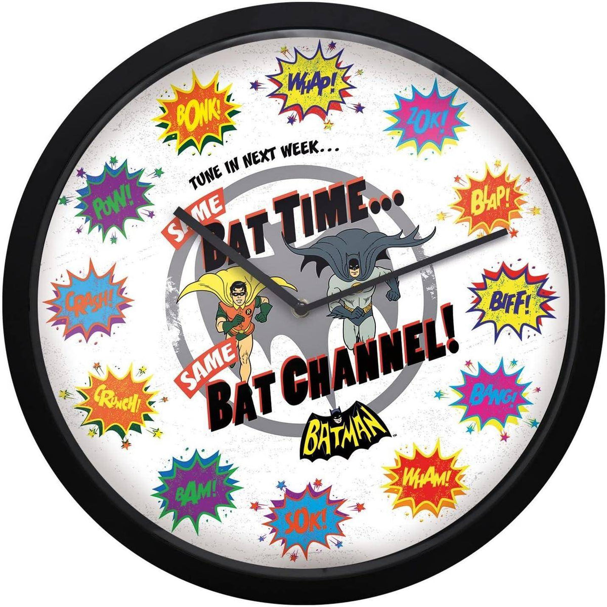 DC Comics - Wanduhr Batman Bat Channel - 30,5 cm